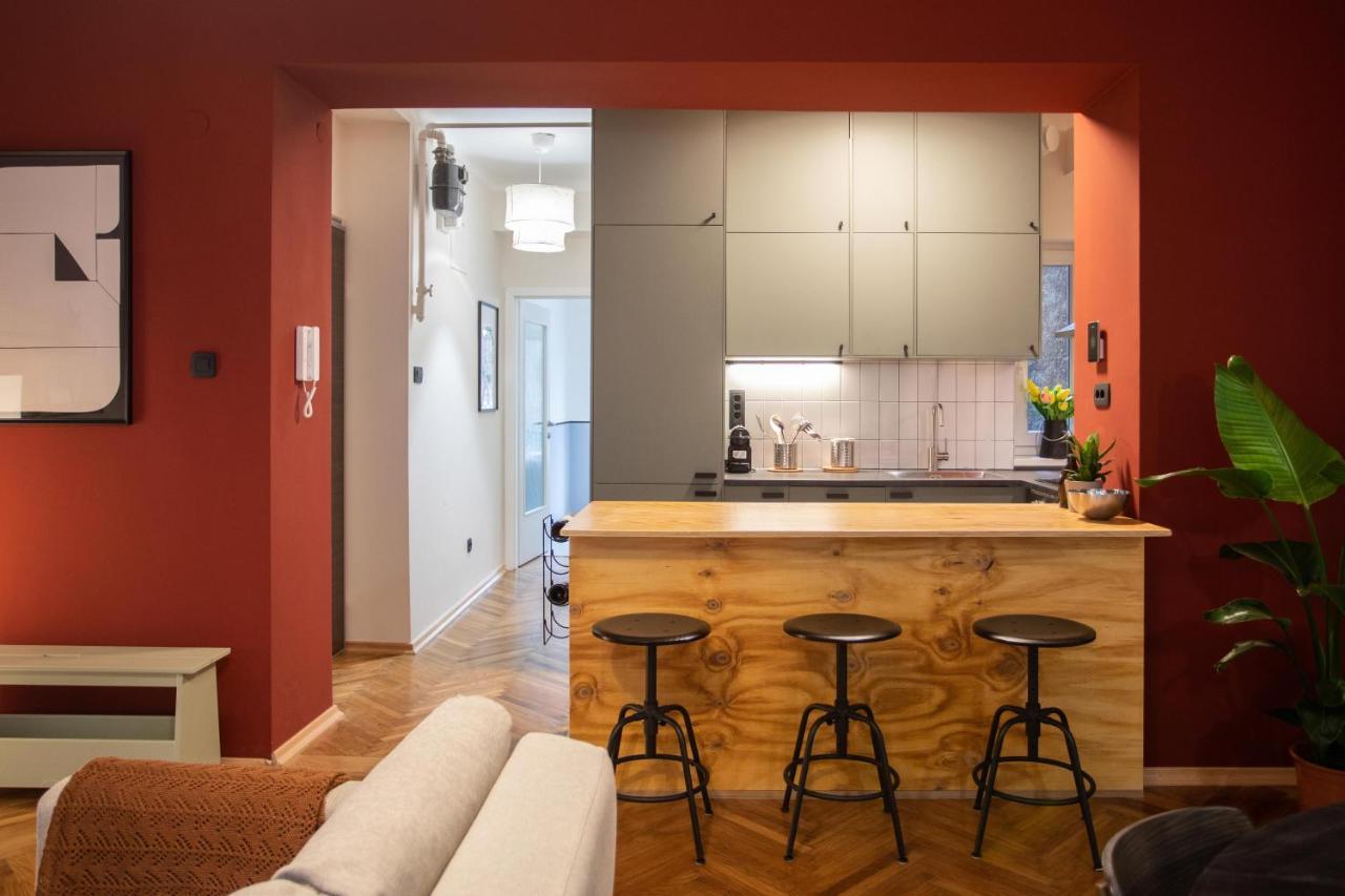 Design 1Bdr Apartment With Balcony Zagreb Exterior foto